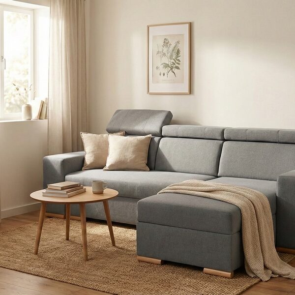 Divano con penisola mod : SOVRANO Z5