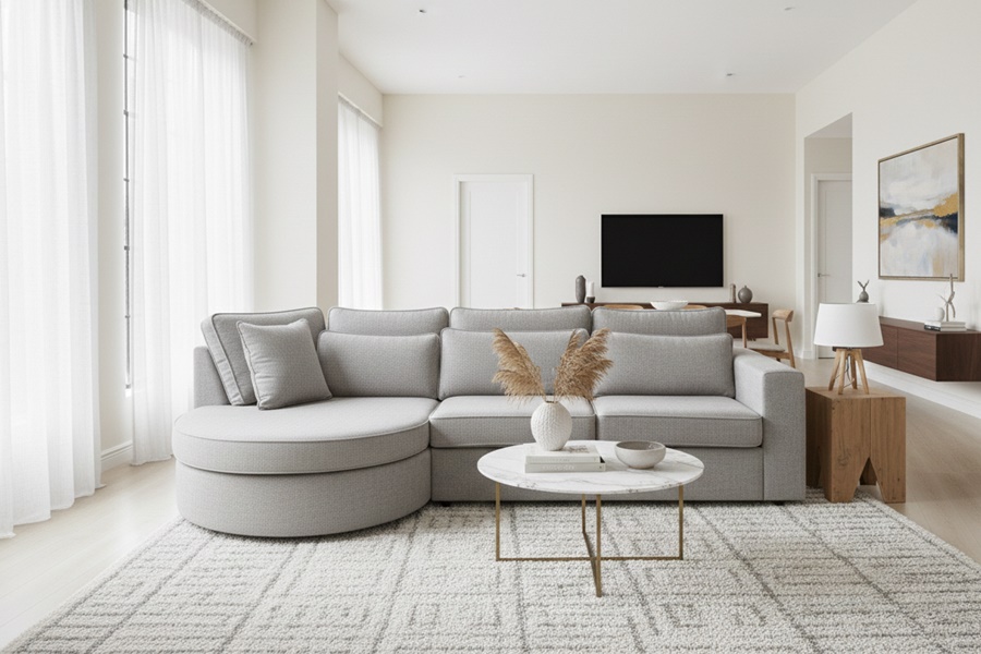 Divano con penisola mod : CLEYDE A1