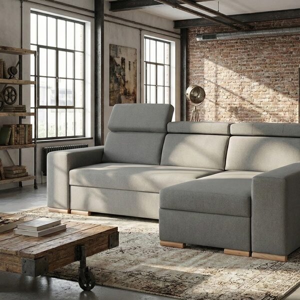 Divano con penisola mod : SOVRANO Z4