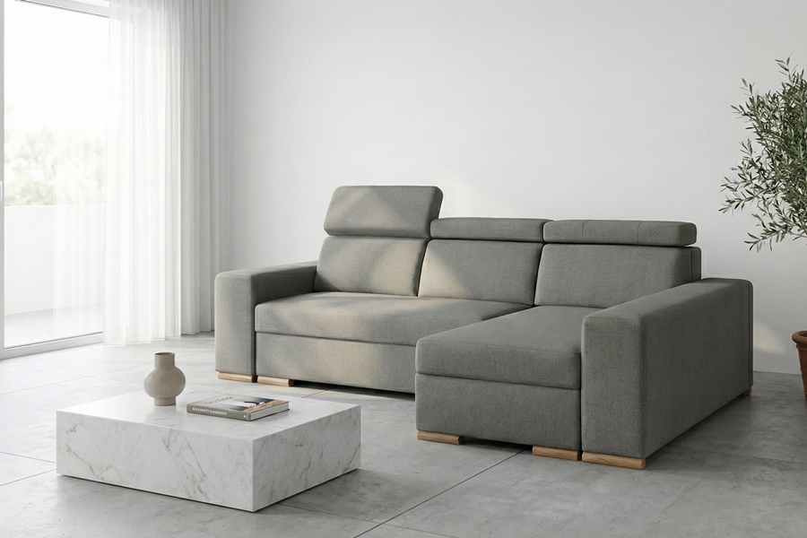 Divano con penisola mod : SOVRANO Z4