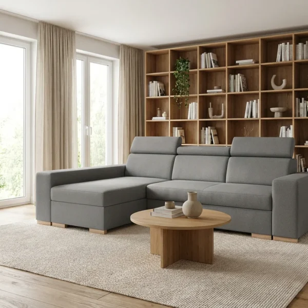 Divano con penisola mod : SOVRANO Z4