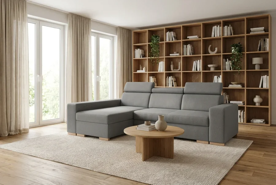 Divano con penisola mod : SOVRANO Z4