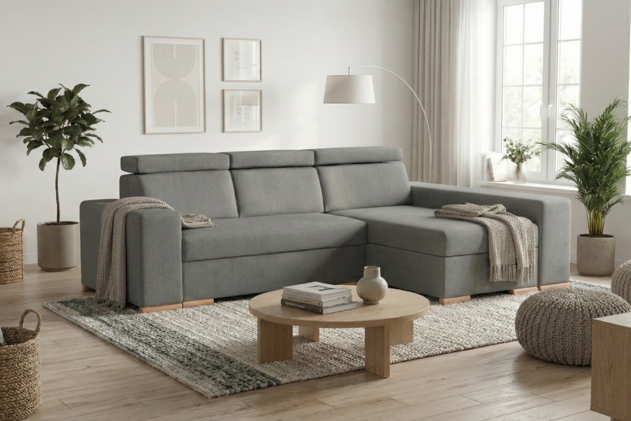 Divano con penisola mod : SOVRANO Z4