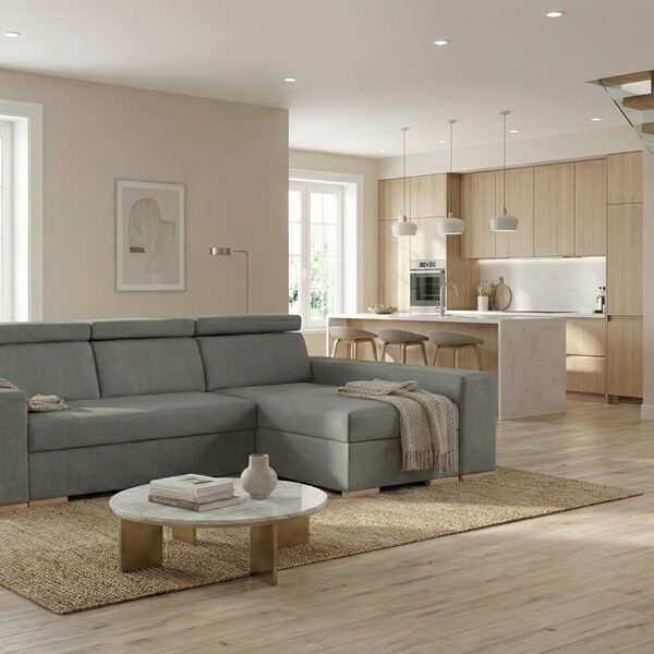 Divano con penisola mod : SOVRANO Z4