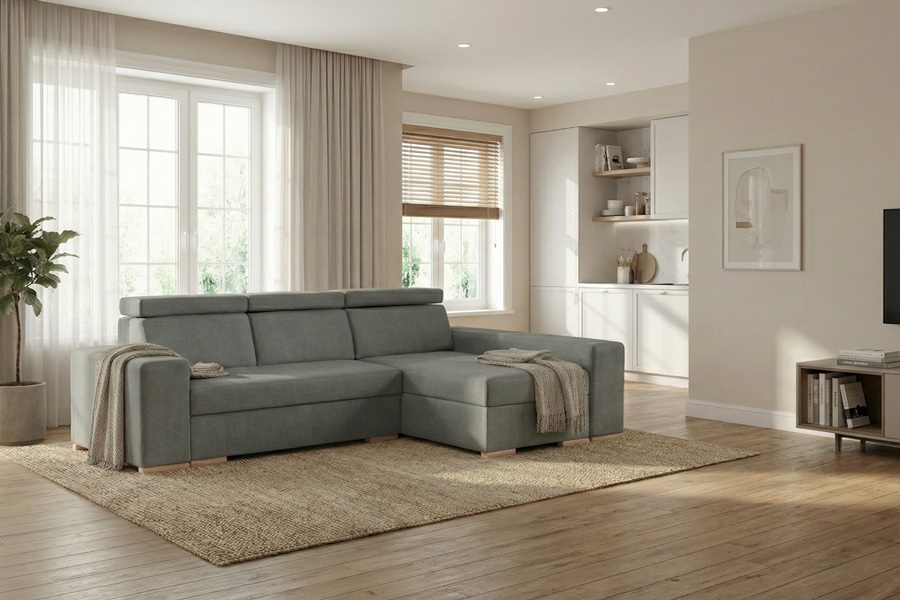 Divano con penisola mod : SOVRANO Z4