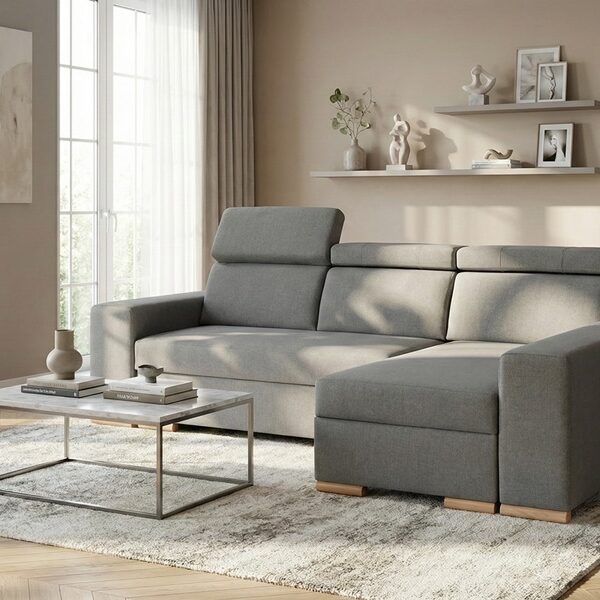 Divano con penisola mod : SOVRANO Z4