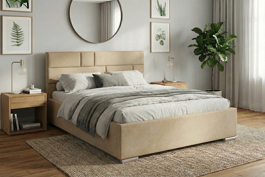 LETTO CON CONTENITORE MOD VARSAVIA 3 Mod VARSAVIA (per materasso cm 180 x 200)