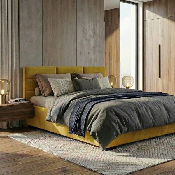 LETTO CON CONTENITORE MOD VARSAVIA 6 Mod VARSAVIA 2 (per materasso cm 180 x 200)