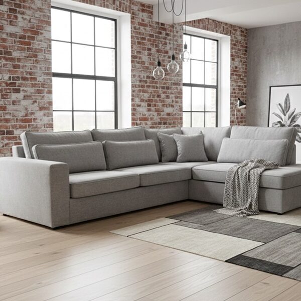 DICANI ANGOLARE MOD CLEYDE ANG 5 Divano con penisola mod : CLEYDE A3A