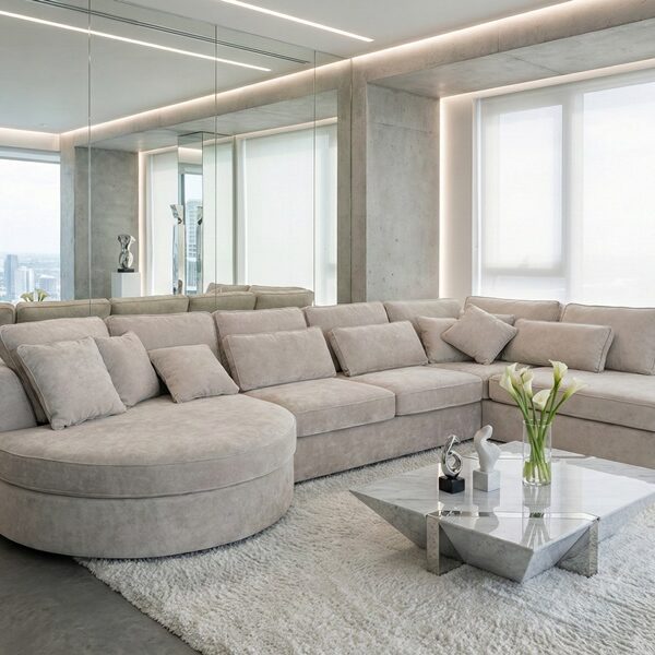 DIVANO ANGOLARE MOD CLYDE U 11 Divano angolare mod : CLEYDE U