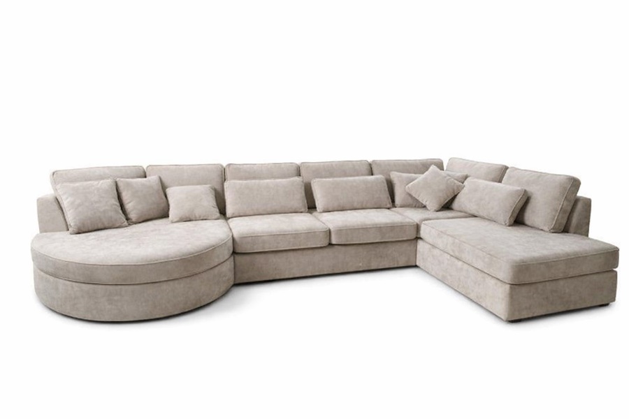 DIVANO ANGOLARE MOD CLYDE U 12 Divano angolare mod : CLEYDE U