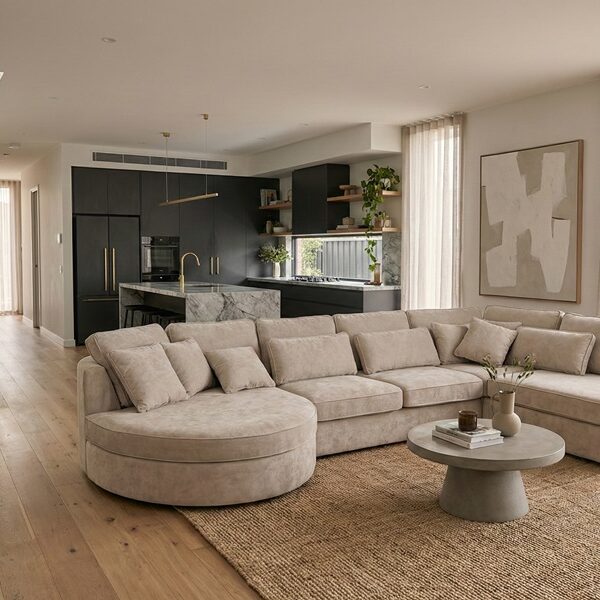 DIVANO ANGOLARE MOD CLYDE U 5 Divano angolare mod : CLEYDE U