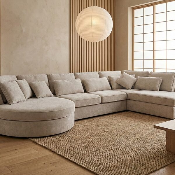 DIVANO ANGOLARE MOD CLYDE U 7 Divano angolare mod : CLEYDE U