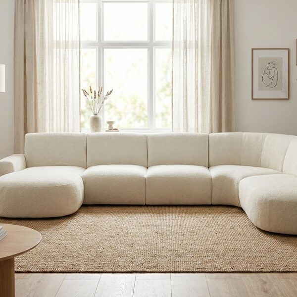 DIVANO ANGOLARE MODO U 5 Divano angolare mod : MODO U