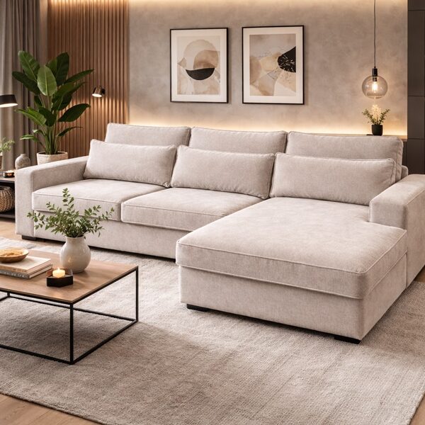 Divano con penisola mod : CLEYDE A2P