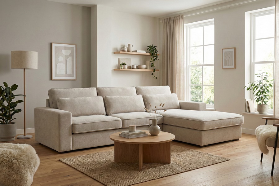 Divano con penisola mod : CLEYDE A2P