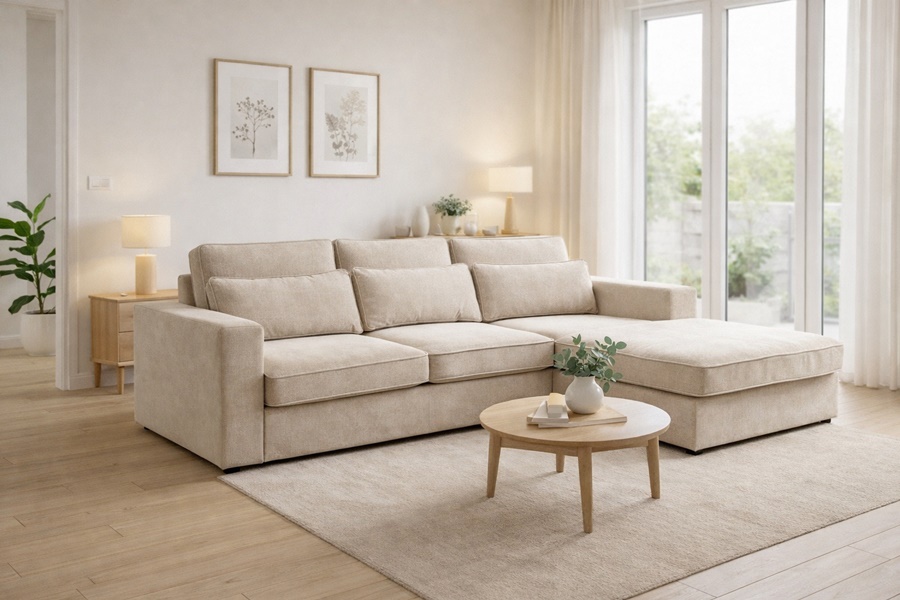 Divano con penisola mod : CLEYDE A2P