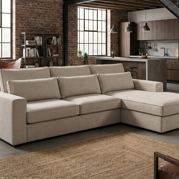 Divano con penisola mod : CLEYDE A2P